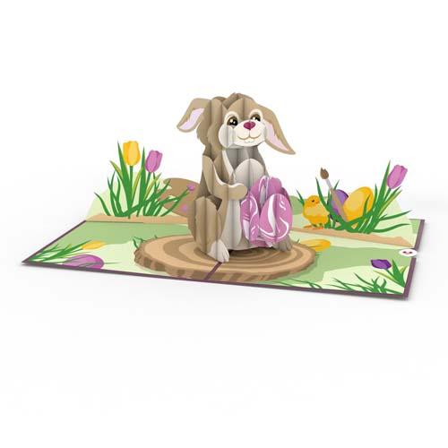3D Card: Easter Bunny w/Egg