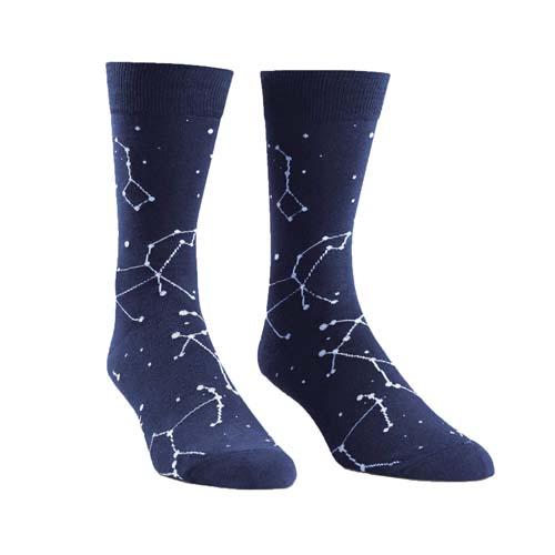 Men's Crew Socks: Constellation