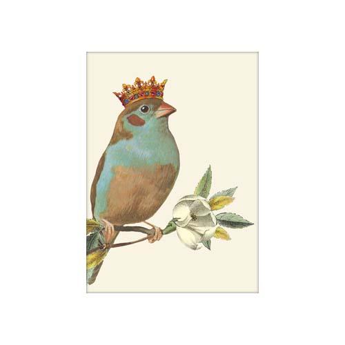  Mini Card : Bird W/Crown