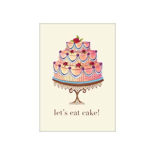 Mini Card: Let's Eat Cake