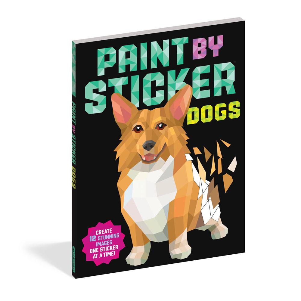 Fireworks Gallery  HACHETTE BOOK GROUP Paint by Sticker: Dogs